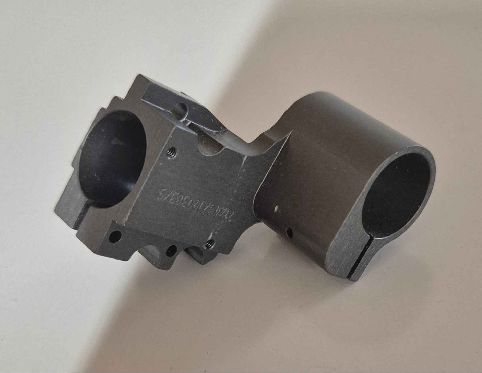 Aluminium Teile eloxiert